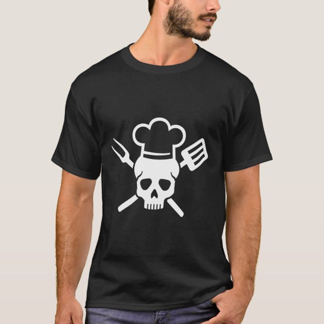 Chef Skull T-Shirt (Front)
