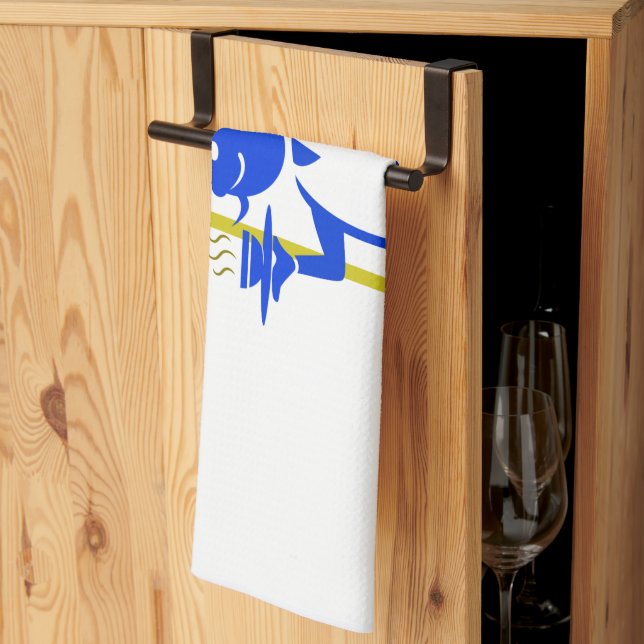 Chef Tea Towel (Thirds Fold)