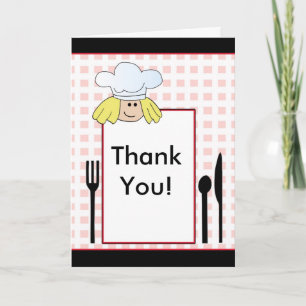 Chef Thank You Card