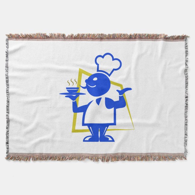 Chef Throw Blanket (Front)