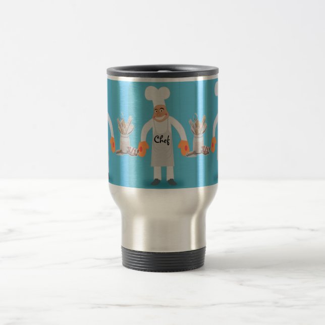 chef travel mug (Center)