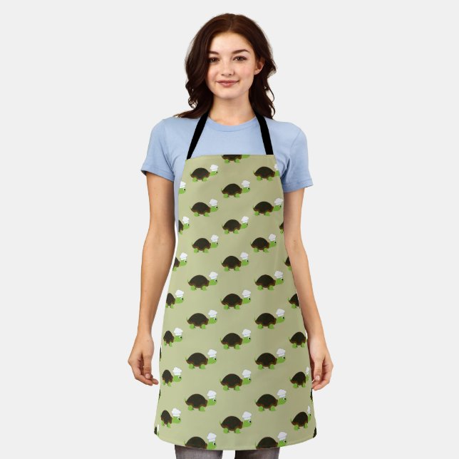 Chef Turtle Apron (Worn)