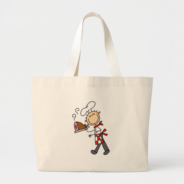 Chef with Baked Ham Bags (Front)