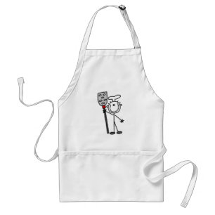 Chef With Spatula Standard Apron