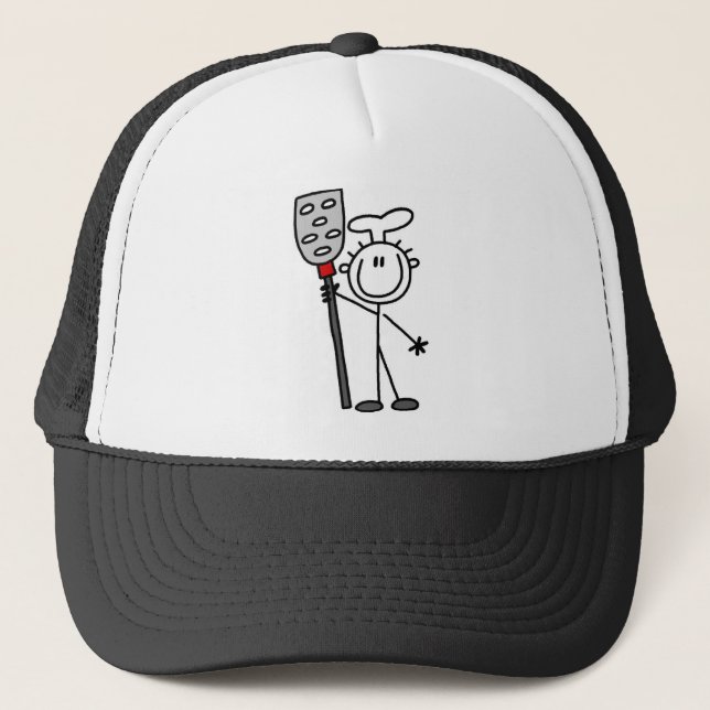 Chef With Spatula Trucker Hat (Front)