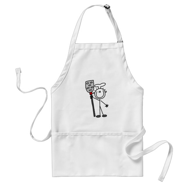 Chef with Spatula Tshirts and Gifts Standard Apron (Front)
