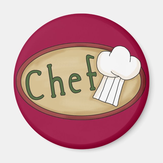 chef_word_art magnet (Front)