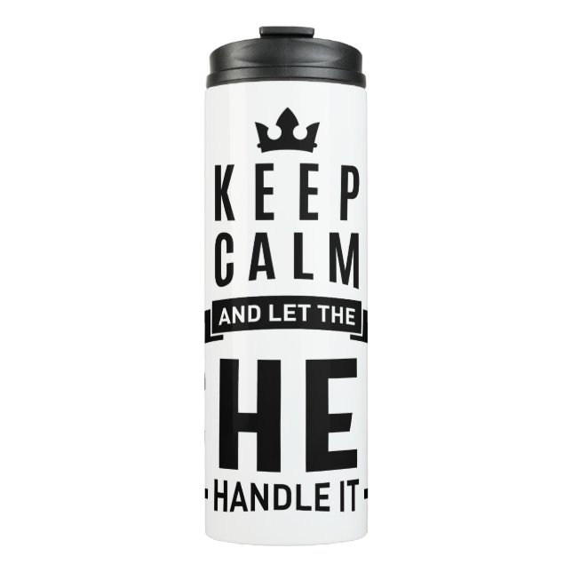 Chef Work Job Title Gift Thermal Tumbler (Front)