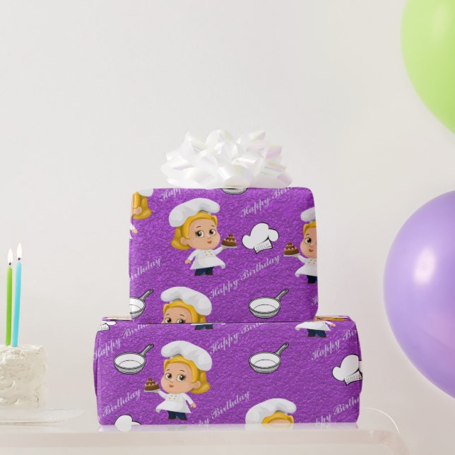 Chef  wrapping paper (Party Gifts)