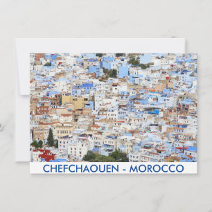 Chefchaouen, Morocco card