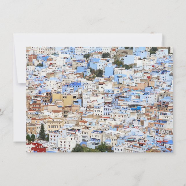 Chefchaouen, Morocco card (Front)