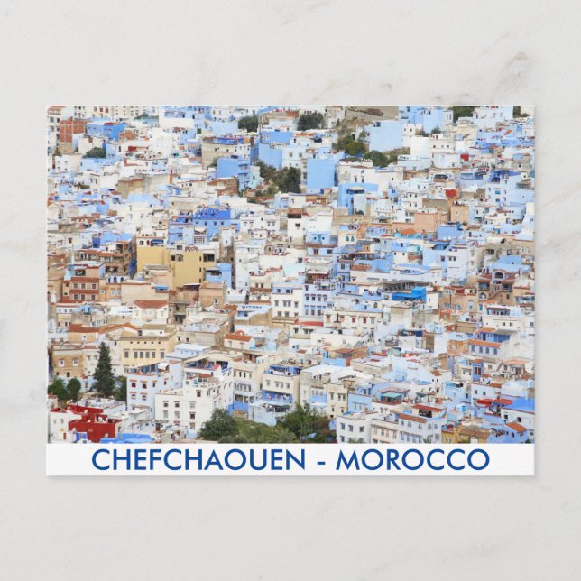 Chefchaouen, Morocco Postcard (Front)