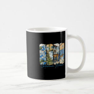 Chefchaouen Morocco Traveling Trip Brushstroke Sou Coffee Mug