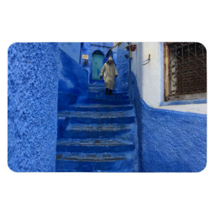 Chefchaouen - the blue city of Morocco Magnet