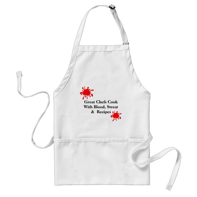 Chef's Apron with Blood Splats  Customise It! (Front)