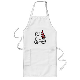 chefs apron with symiegirl face