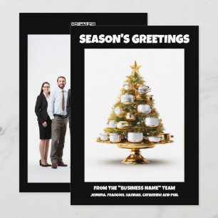 Chefs Christmas tree holiday business catering 