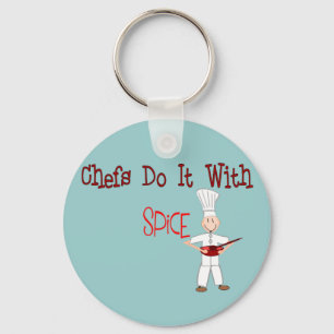 Chefs Do It With Spice Key Ring