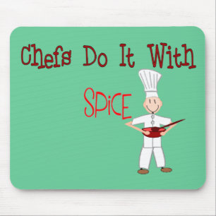 Chefs Do It With Spice Mouse Mat