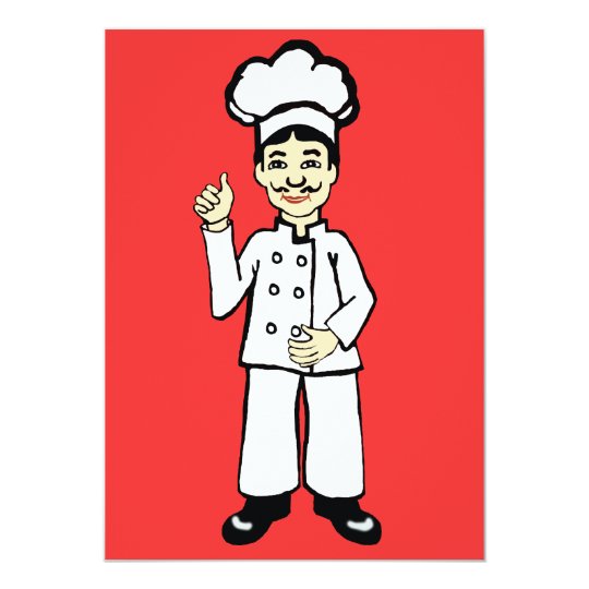 Chef's hat card