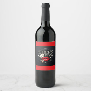 Chef's Kiss Food and Beverage Label Set