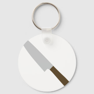 chefs kitchen knife icon key ring