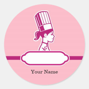 Chef's Personalised Large Labels