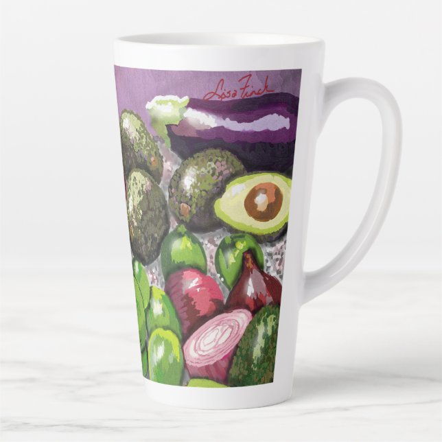 'Chef's Prep' still life  Latte Mug (Right)