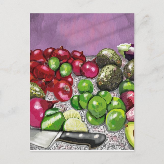 'Chef's Prep' still life  Postcard (Front)