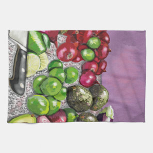 'Chef's Prep' still life  Tea Towel