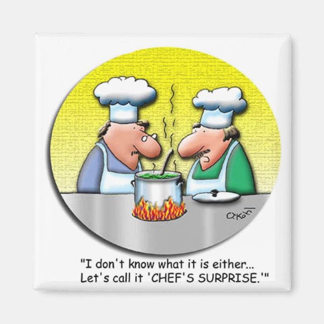 Chef's Surprise Magnet (Front)