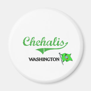 Chehalis Washington City Classic Magnet