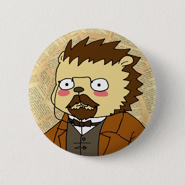 Chekhov cameo button (Front)