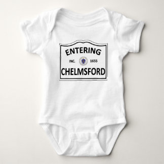 CHELMSFORD MASSACHUSETTS Hometown Mass MA Townie Baby Bodysuit