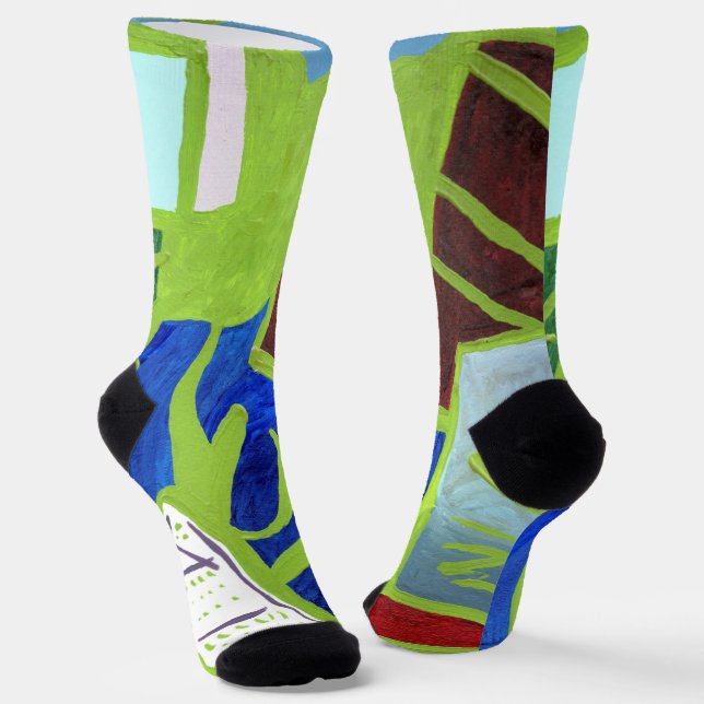 Chelsea Abstract  Socks (Angled)