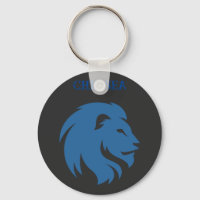 Chelsea FC with lion image. Customisable. 