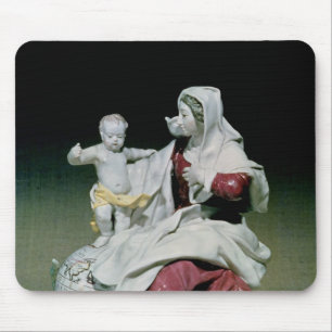 Chelsea figure of Madonna and Child Mouse Mat