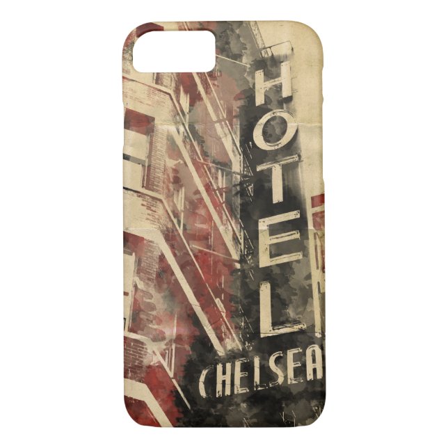 Chelsea Hotel New York City iPhone 7 case (Back)