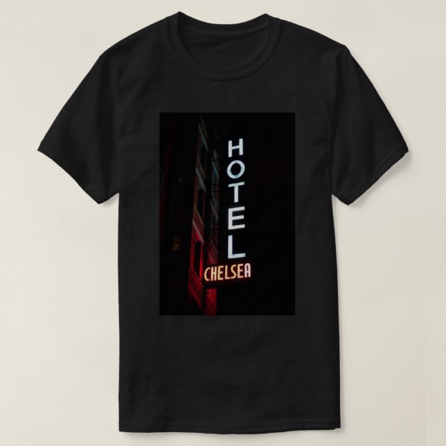 CHELSEA HOTEL - ROCK N ROLL MONUMENT Premium  T-Shirt (Design Front)