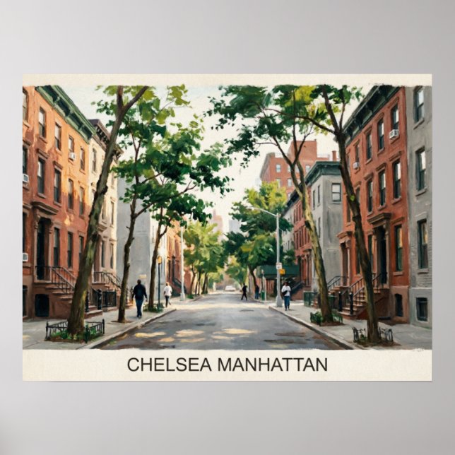 Chelsea Manhattan Poster (Front)