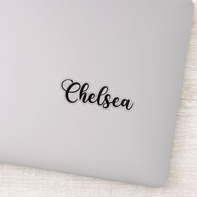 Chelsea Name - Handwritten Calligraphy (Detail)