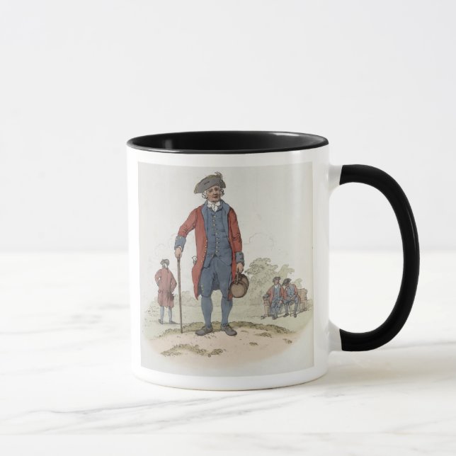 Chelsea Pensioner, from 'Costume of Great Britain' Mug (Right)