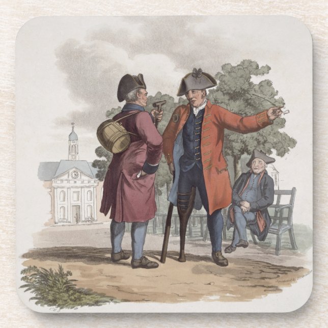 Chelsea Pensioners, Cavalry and Infantry, from 'Co Coaster (Front)