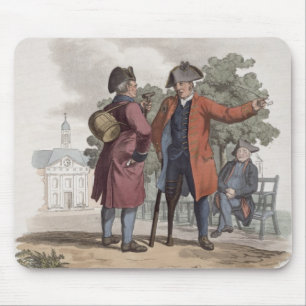 Chelsea Pensioners, Cavalry and Infantry, from 'Co Mouse Mat