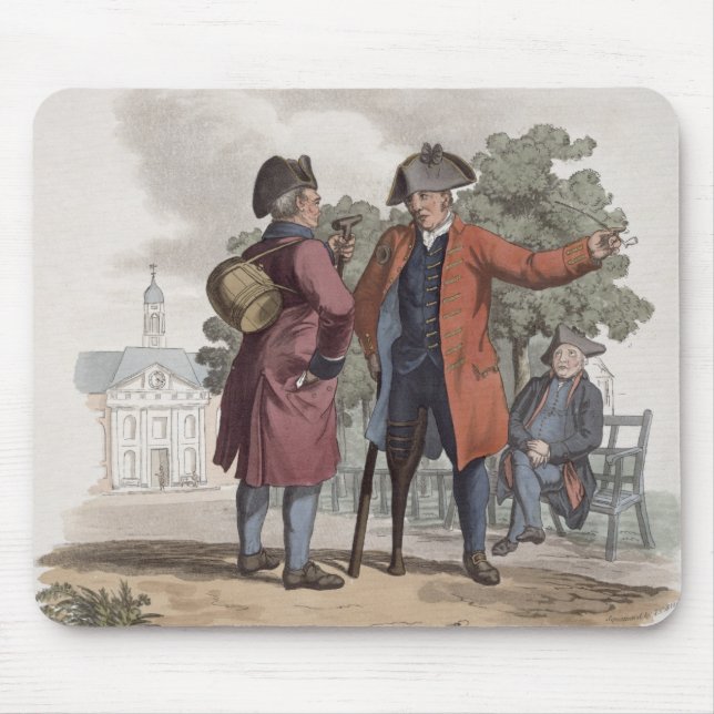 Chelsea Pensioners, Cavalry and Infantry, from 'Co Mouse Mat (Front)