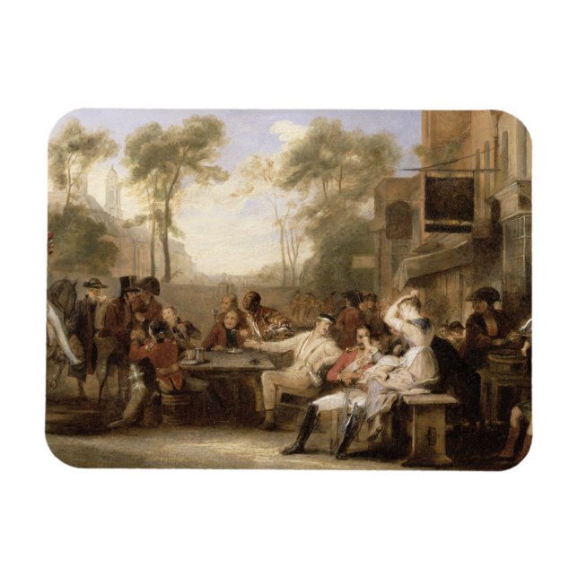 Chelsea Pensioners Receiving the Gazette Announcin Magnet (Horizontal)