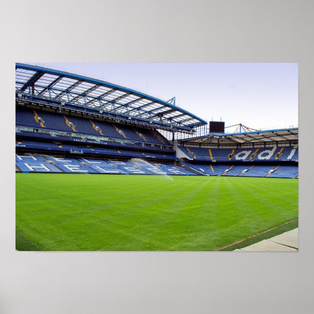 Chelsea Stamford Bridge West Stand Poster (Front)