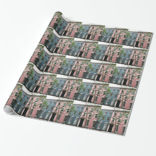 Chelsea Townhouses, NYC Wrapping Paper