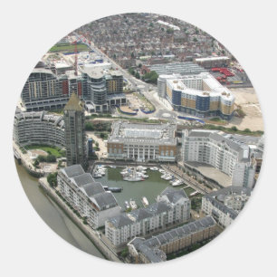 Chelsea Wharf Classic Round Sticker