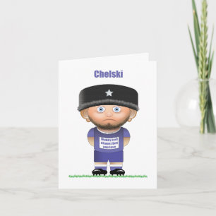 Chelski (Chelsea) Funny Football Greeting Card